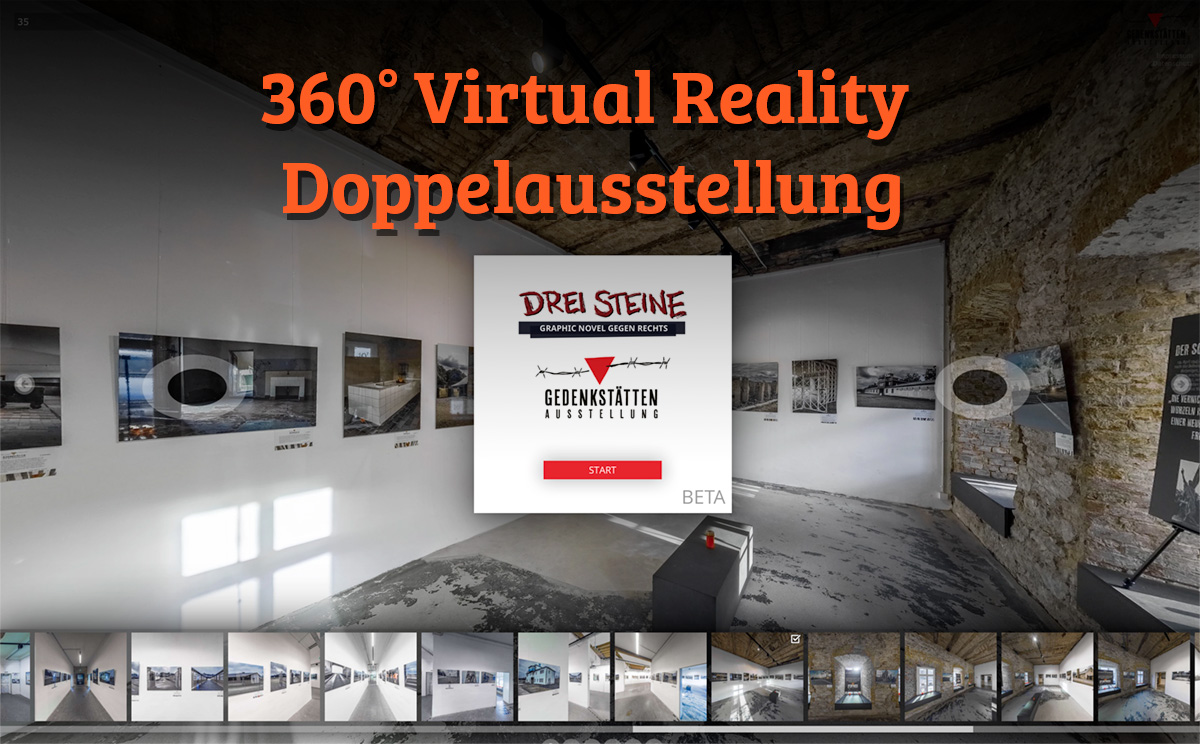360° VR Doppelausstellung Drei Steine